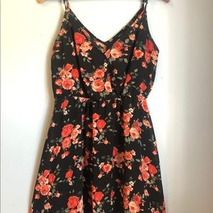 f21 floral dress!